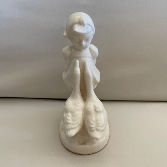 Vintage Girl with Geese Figurine - Picture 5 of 9